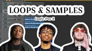 Trap Сэмплы/Лупы Создание и Использование в Logic Pro X