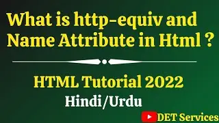 SEO Meta Tag - http-equiv and Name ( description, Keyword ) Attribute in Meta Tag | w3school #41