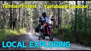 Local Exploring - Yarrabiani Lookout - Tamban Forest - CRF 300 Rally