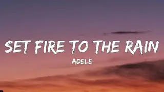 Adele - Set fire To The Rain (TikTok,sped up) [Lyrics] forever you and me together nothing is better