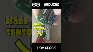 Propeller Clock made using old Fan and Arduino Nano