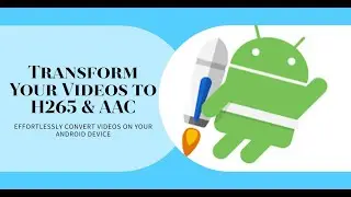 Convert video & audio to H265 & AAC for a given video in android using Media3 Transformer kotlin