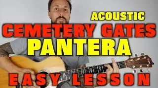 How to play Cemetery Gates by Pantera