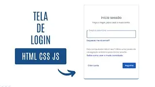 Tela de Login com duas Etapas | HTML CSS & JAVASCRIPT