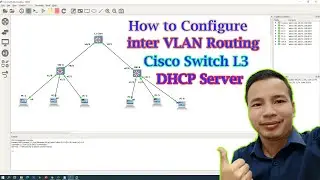 How to configure inter VLAN routing VTP and DHCP Server on Cisco Switch Layer3