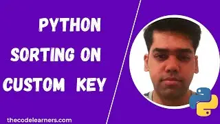 Python Sorting List of items on a Custom Object Key