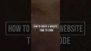 Create a website with HTML, CSS & JS 