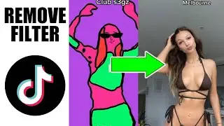 HOW TO REMOVE ROTOSCOPE FILTER IN TIKTOK | Remove Filter from Tik tok