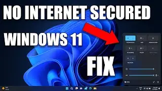 How To Fix No Internet Secured Problem in Windows 11