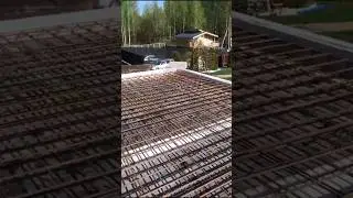 ПЕРЕД ЗАЛИВКОЙ МОНОЛИТНОГО ПЕРЕКРЫТИЯ