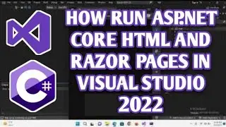 How to Run HTML and Razor Pages in Asp.net Core Empty Project in Visual Studio 2022