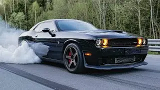 1200+ л.с. Dodge Challenger HELLCAT. Ужас по-американски