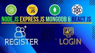 Login Register MERN Stack with Node.js, Express.js, MongoDB and React.js - Tutorial Rays