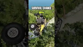 Off Road Car Cliff Drop