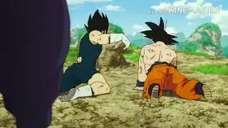 Goku And Vegeta Be coming Gogeta ......(Dragon ball super Broly Movie)......Vegeta funny moments