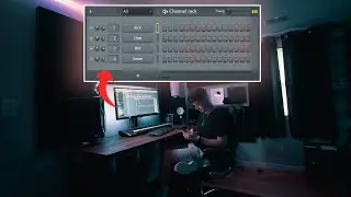 I made an INSANE BEAT with the 4 DEFAULT FL STUDIO DRUMS