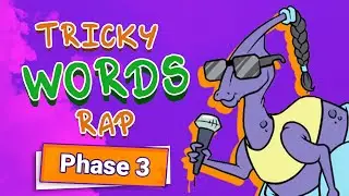 The Tricky Words Song - Phase 3 Phonics (Part 1)! | Twinkl Kids Tv