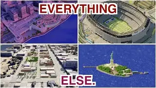 USA In Minecraft 1:1 Scale, Everything We Ever Made [All 50 States]