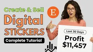 Create and Sell Digital Stickers for Planners - Full Tutorial