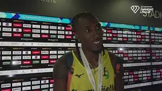 Andy Diaz Hernandez Wins Rome Diamond League Triple Jump [Interview]