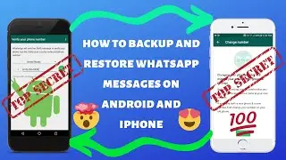 how to backup and restore whatsapp messages on android and iphone