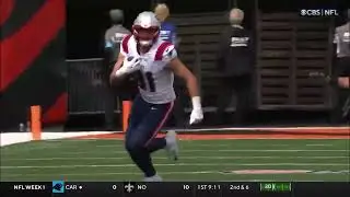 Austin Hooper - Week 1 Highlights - New England Patriots @ Cincinnati Bengals - NFL 2024