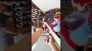 GEL SHOTGUN! Nerf Gel Fire Raid