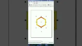 Flower 🌸 Polygon CorelDraw Short Video  | Lunar Computer College