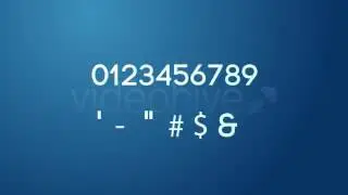 Minimal Animated Typeface - After Effects Project Files | VideoHive 5170788