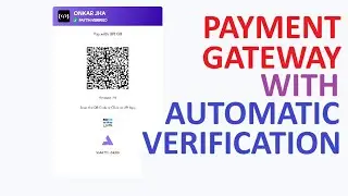 [ SOURCE CODE ] Custom UPI based payment gateway system | UPI QR Payment | auto verify | No Api