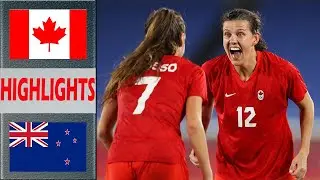 Canada vs New Zealand Extended Highlights | Pre-Match Women's Football Olympic Games 2024