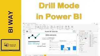 Drill mode in Power BI