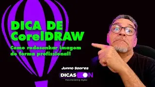 DICA DE CorelDRAW 007 - Como redesenhar uma imagem