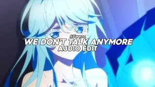 we don't talk anymore (tiktok remix) - charlie puth [edit audio]