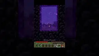 Strange Nether Portal 😱💀 Minecraft memes