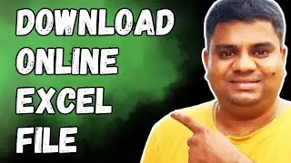 How to Download Excel Online File (Spreadsheet)