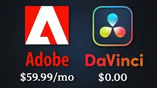 Adobe is horrible. So I tried DaVinci Resolve