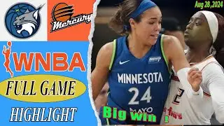 Minnesota Lynx vs Phoenix Mercury FULL GAME Highlights | WNBA 2024 Season | WNBA today