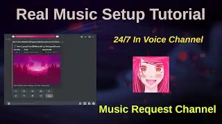 Real Music Bot 2023 Setup Guide - Add Music to your Discord Server | History and Request Channel ✅