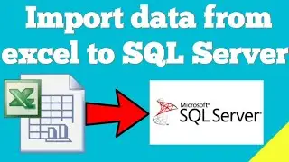Import data from excel to SQL server table