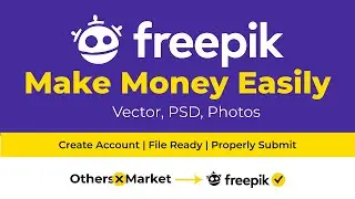 How to Become Freepik Contributor in English | Freepik Earning |  File Ready | Upload & Submit File