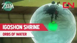 How to Do Igoshon Shrine in Zelda Tears of the Kingdom - Orbs of Water