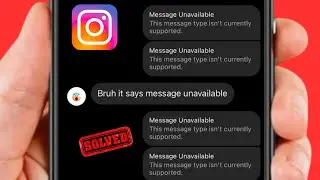 Instagram Message Unavailable This Type of Message Isn't Supported Yet / Fixed