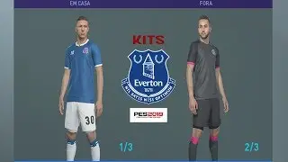 EVERTON KITS PES 2019 XBOX ONE