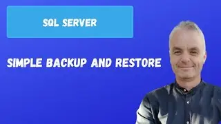 How to make a Simple BACKUP and RESTORE  | SQL server