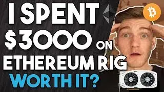 Spent $3000 Dollars on Ethereum Mining Rig - Worth it? Crypto mining results November 2019