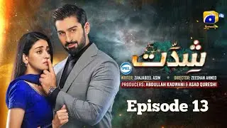 Shiddat Episode 13 | English Subtitles _ Muneeb Butt&Anmol Baloch _ HAR PAL GEO