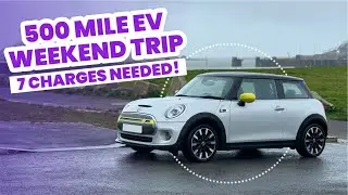 MINI Cooper SE / Electric: 500 MILE Weekend Plymouth Road Trip in a Short-Range ELECTRIC CAR