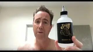 Shaving with The Stuff Shaving Co. Gel