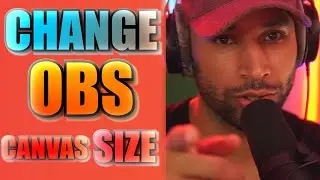 How to Change Your Canvas Size in OBS Studio | Streamlabs #shorts